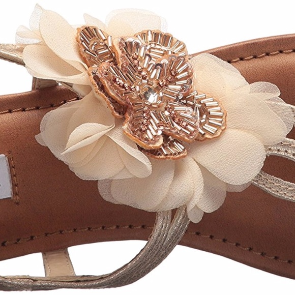 NWT Not Rated Surya Sandals Flower Blush Pink - Picture 4 of 7